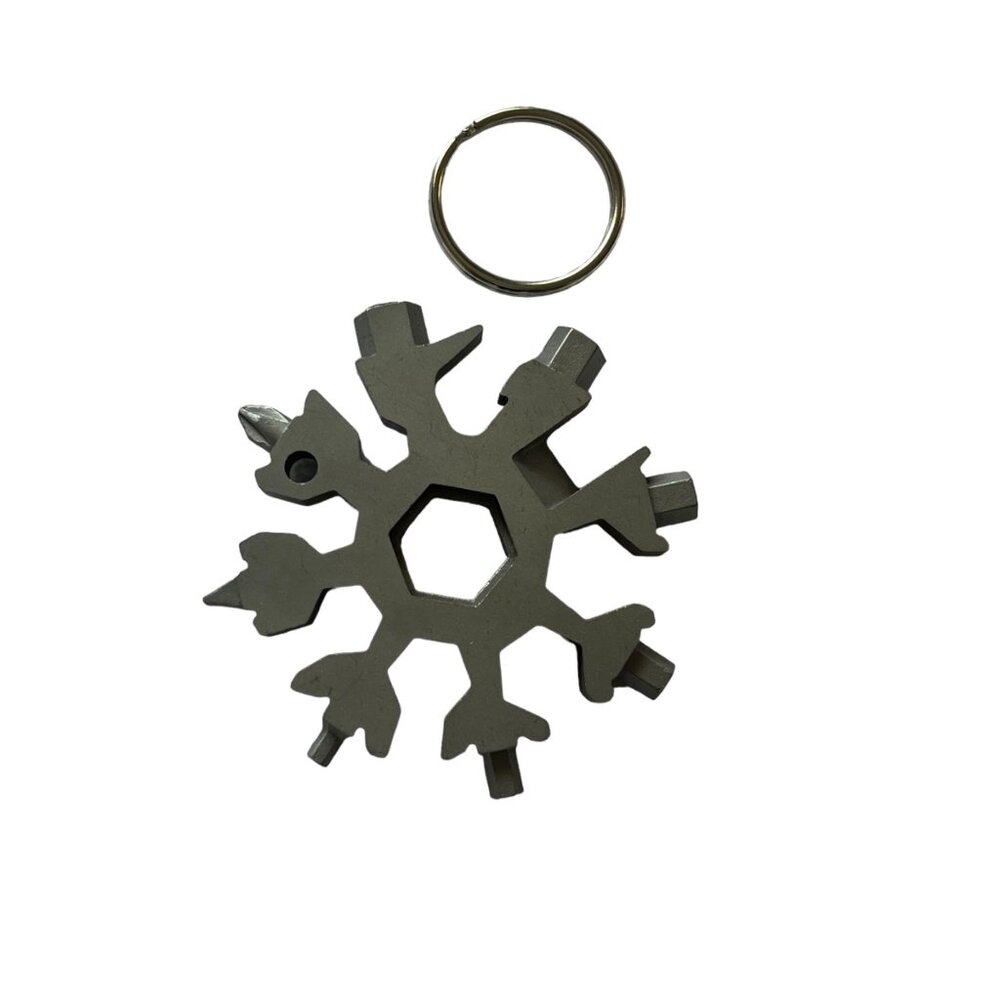 NWOT Snowflake 18-in-1 Multi-Tool Keychain